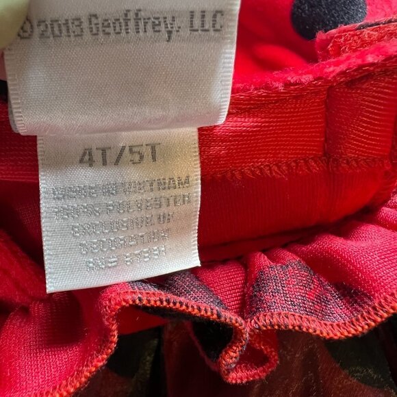 Koala Kids Ladybug Dress Girls Size 5T Costumes - Picture 4 of 7